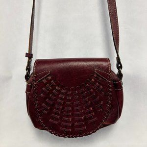 Patricia Nash Italian Leather Crossbody Purse